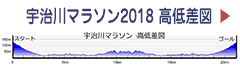 宇治川マラソン２０１７高低差図